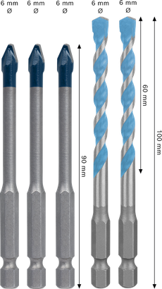 Komplekt EXPERT HEX-9 Hard Ceramic ja Multi Construction